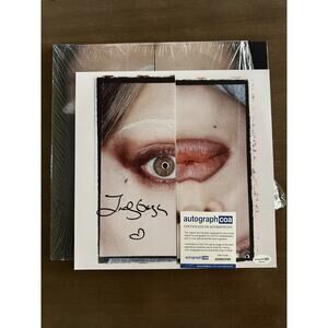 Lady Gaga Mayhem Signed 12x12 Art Autographed Card Vinyl LP COA #SD86340